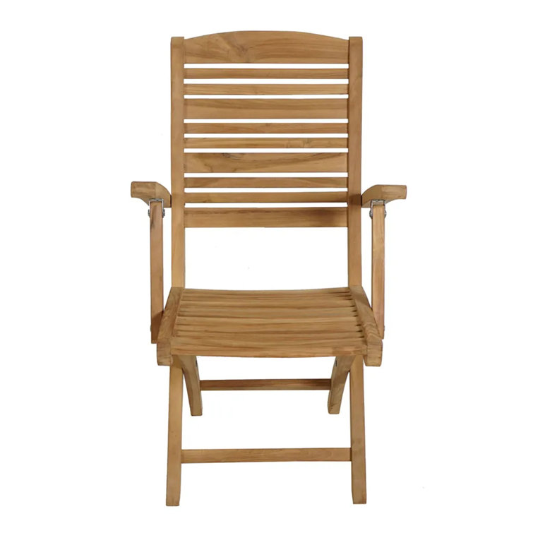 Marlow Home Co. Torbert Solid Wood Folding Chair Wayfair.co.uk